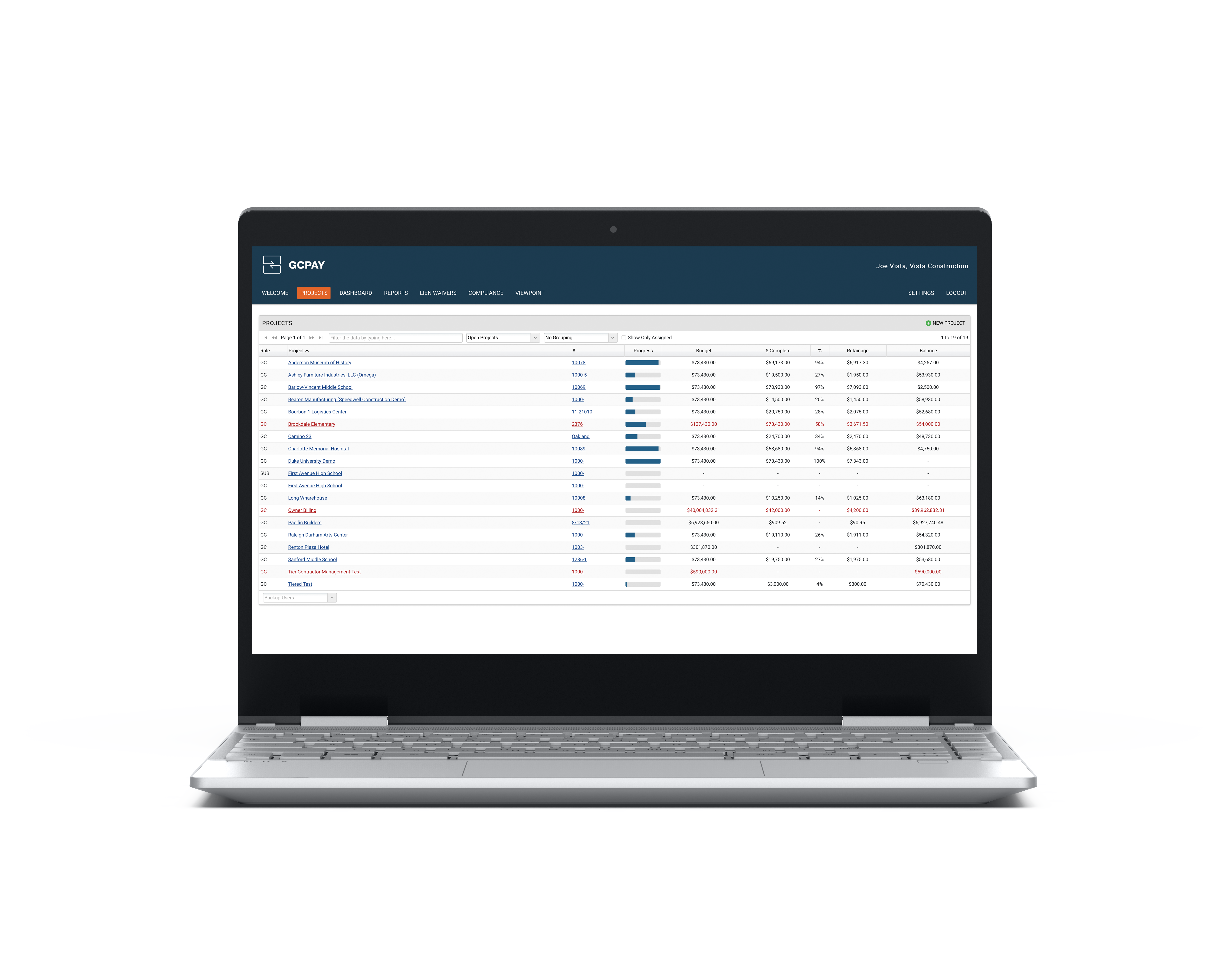 Construction Payment Application Software ERP Integrations | GCPay